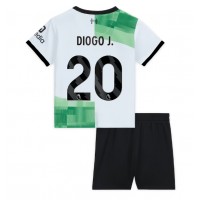 Liverpool Diogo Jota #20 Bortadräkt Barn 2023-24 Kortärmad (+ Korta byxor)